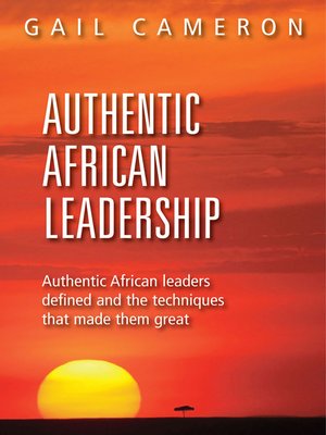 cover image of Authentic African Leadership